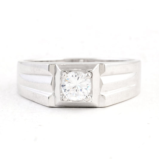 0.82 Ct Cubic Zirconia 925 Sterling Silver Ring