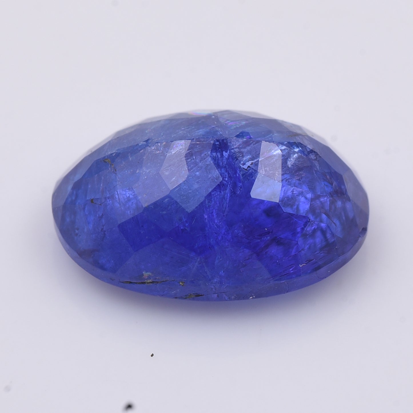 5.78 Natural Zoisite Tanzanite Oval Mixed Cut Gemstone