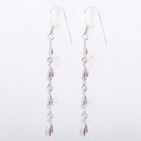 9.55 Ct Amethyst 925 Sterling Silver Earrings