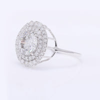 2.80 Carats Lab Grown Diamond 14K Gold Ring