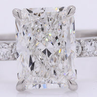 2.32 Carats Lab Grown Diamond 950 Platinum Ring