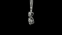 4.11 Ct Round Lab Grown Diamond 14K Gold Pendant