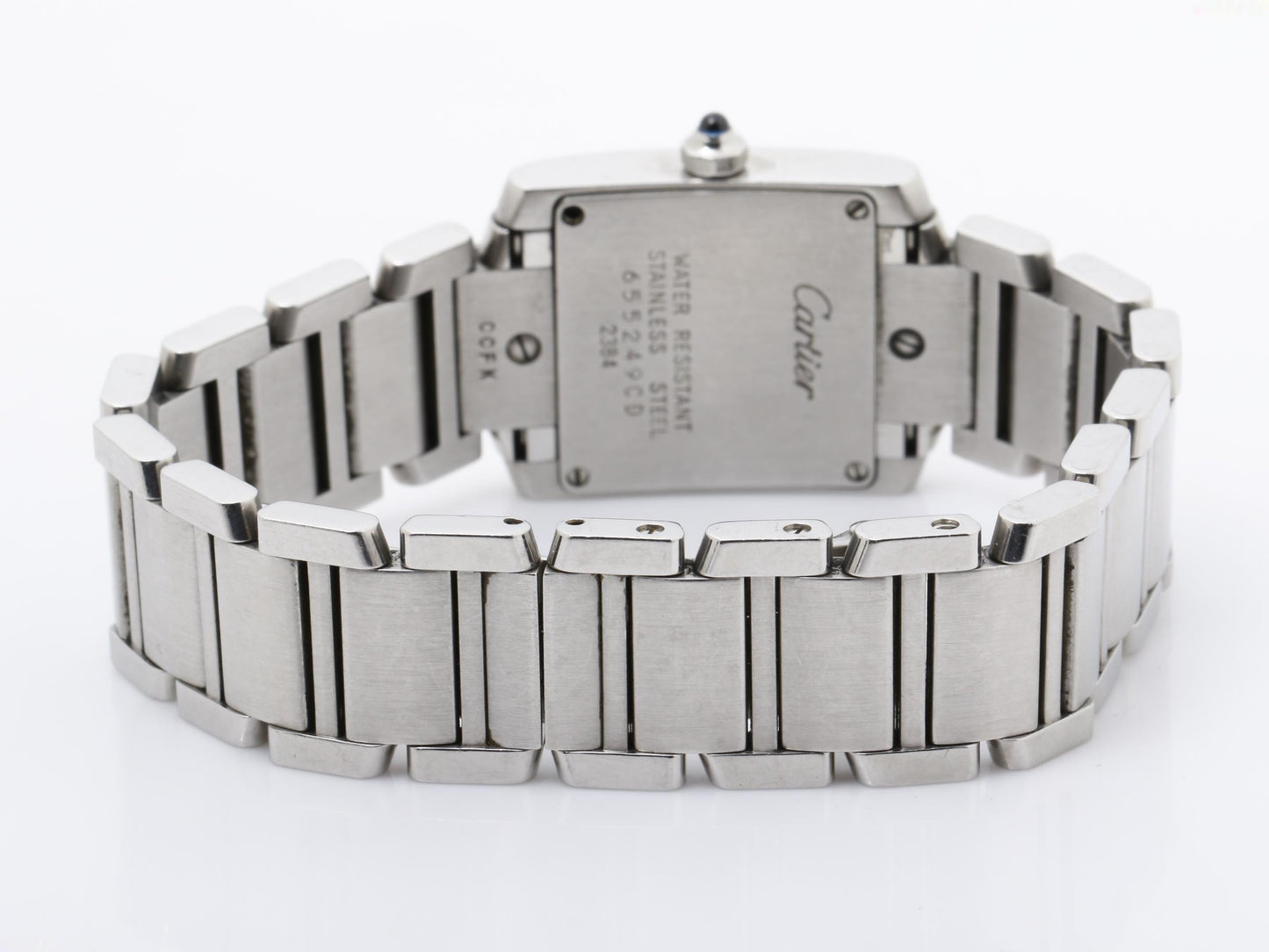 Cartier - W51008Q3 - Tank Francaise White Dial Ladies Quartz Watch, 20mm