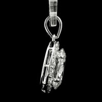 2.83 Carats Lab Grown Diamond 14K Gold Pendant