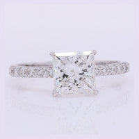 2.18 Carats Lab Grown Diamond 14K Gold Ring