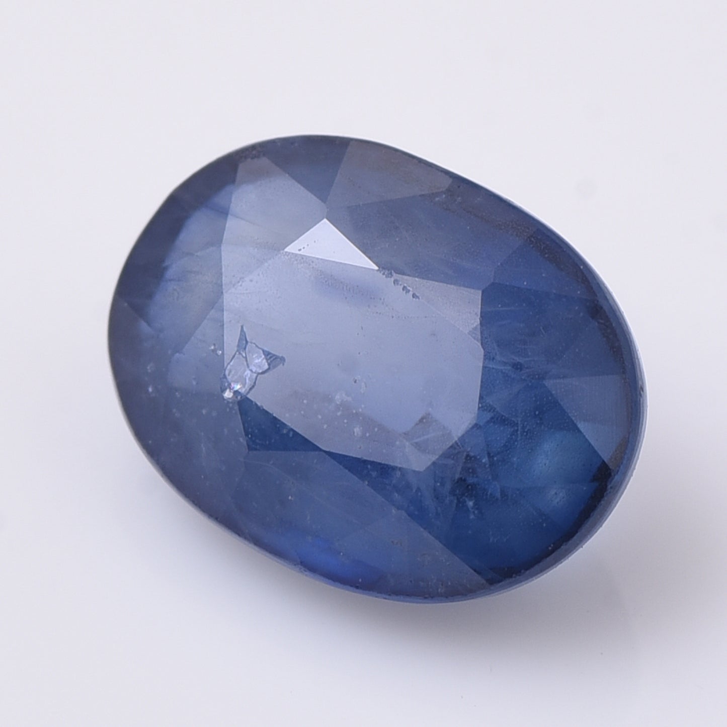 2.63 Natural Corundum Sapphire Oval Mixed Cut Gemstone