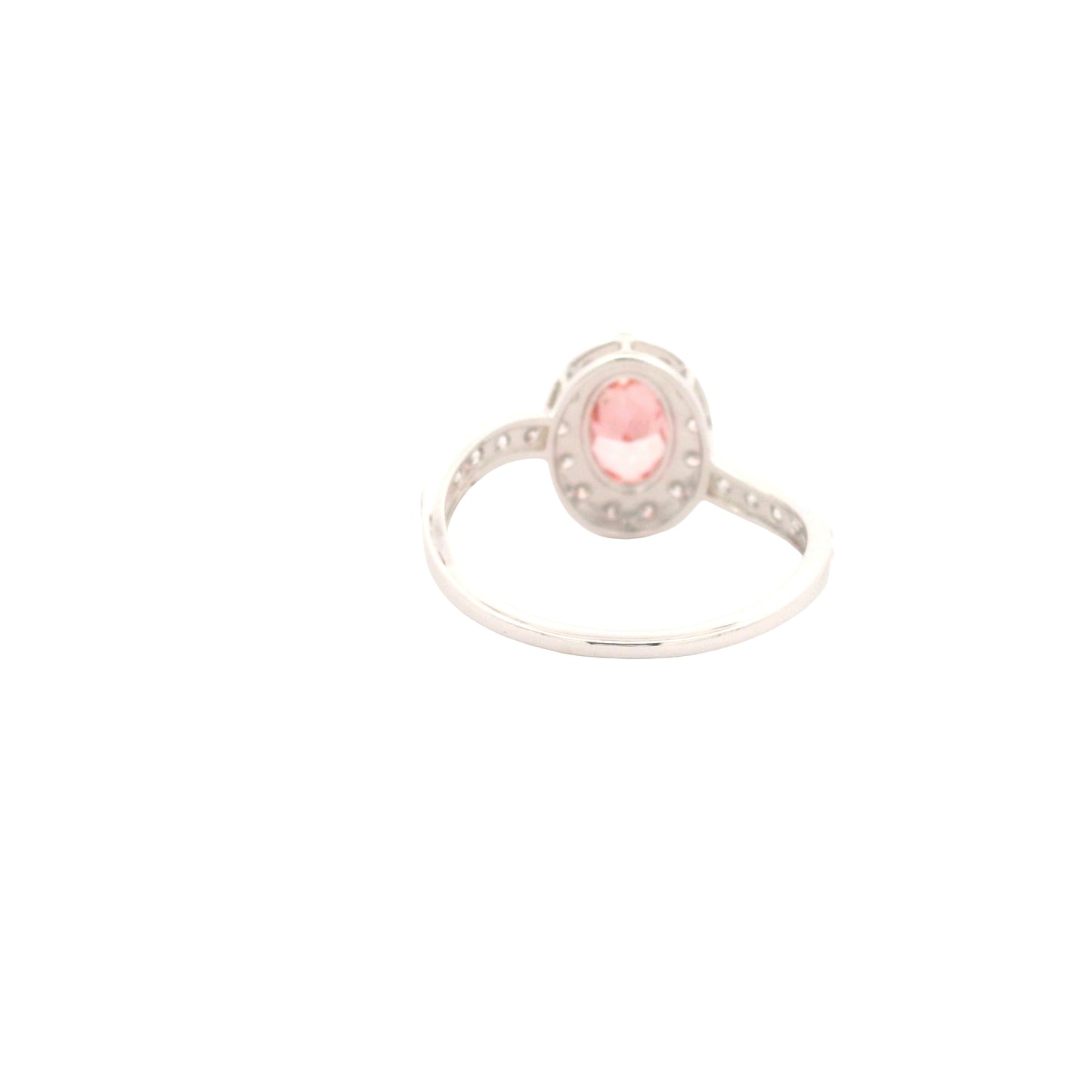 1.59 Carats Pink Lab Grown Diamond 14K Gold Ring