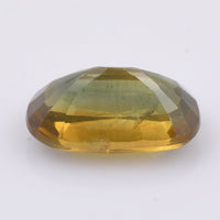 1.35 Natural Corundum Yellow Sapphire Rectangular Cushion Mixed Cut Gemstone
