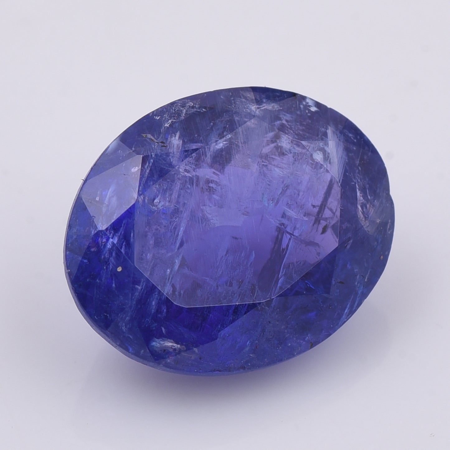 5.94 Natural Zoisite Tanzanite Oval Mixed Cut Gemstone