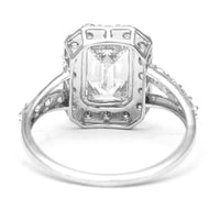 2.99 Carats Lab Grown Diamond 14K Gold Ring