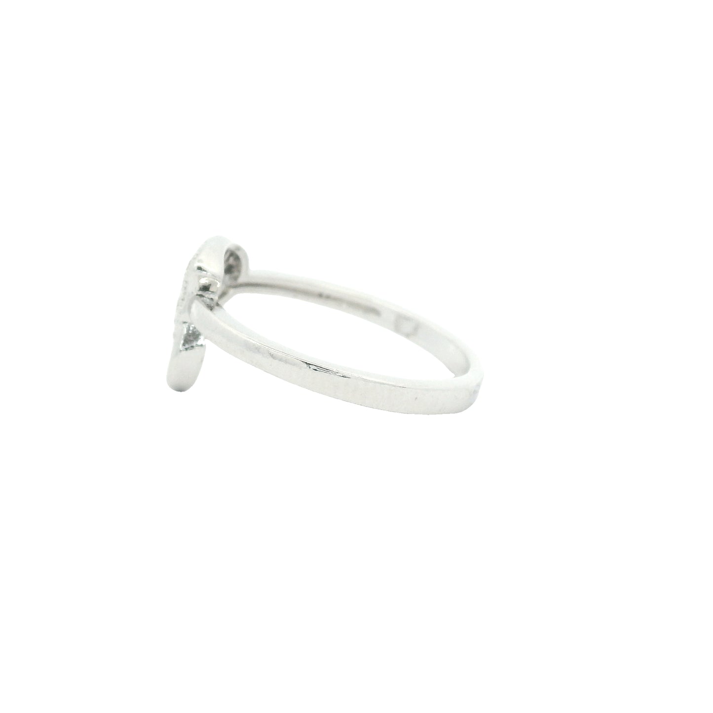 0.99 Ct Cubic Zirconia 925 Sterling Silver Ring