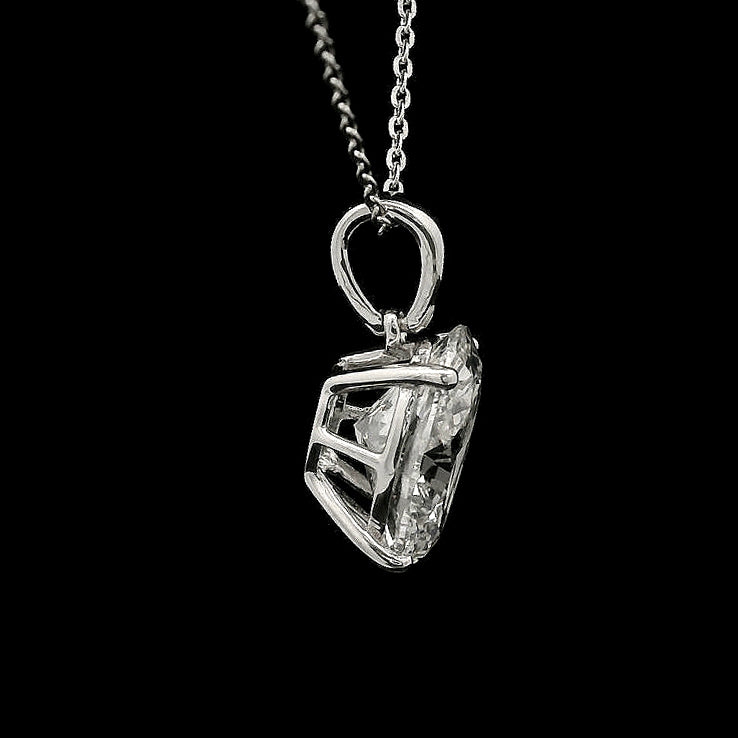 2.28 Carats Lab Grown Diamond 14K Gold Pendant