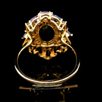 3.05 Ct Oval Tourmaline 14K Gold Ring