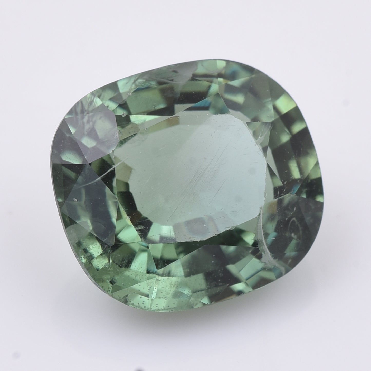 6.03 Natural Apatite Rectangular Cushion Mixed Cut Gemstone