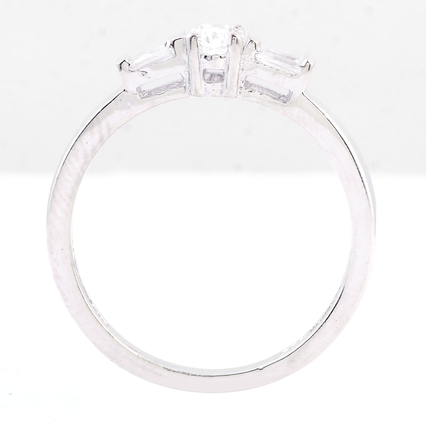 1.12 Ct Cubic Zirconia 925 Sterling Silver Ring
