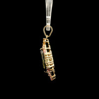 2.61 Ct Marquise Tourmaline 14K Gold Pendant