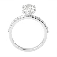 2.39 Carats Lab Grown Diamond 14K Gold Ring