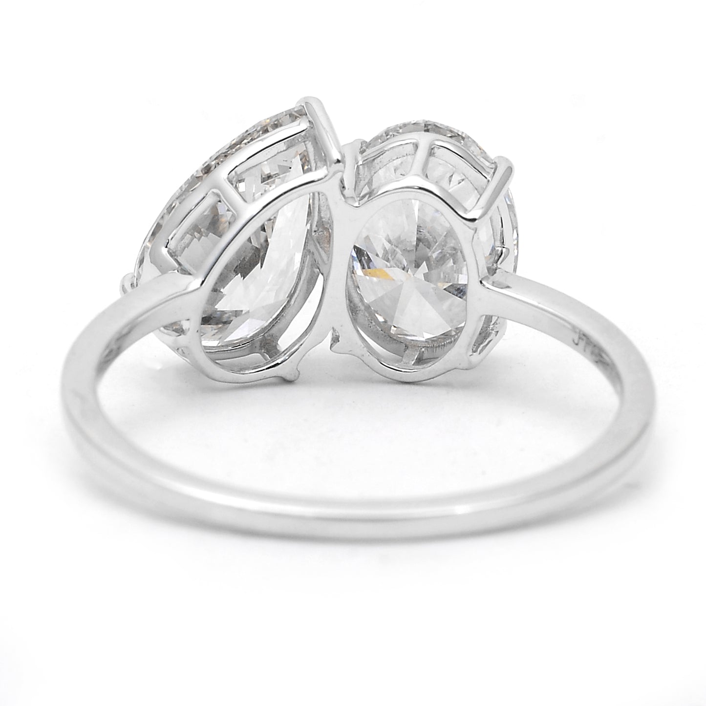 3.05 Carats Lab Grown Diamond 14K Gold Ring