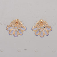 2.25 Ct Pear Tanzanite 14K Gold Earrings