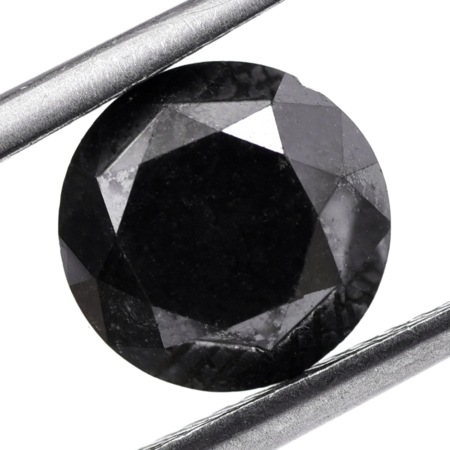 5.68 Black Diamond Round Loose Diamond