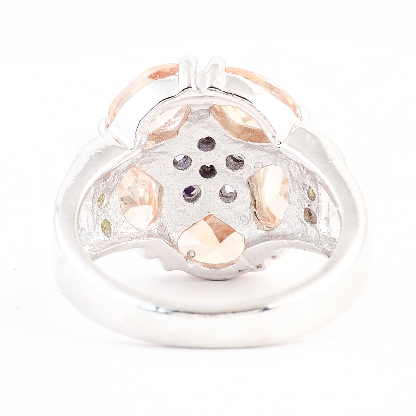 8.01 Ct Cubic Zirconia 925 Sterling Silver Ring