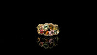 3.18 Ct Oval Tourmaline 14K Gold Ring
