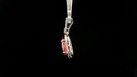 2.70 Carats Pink Lab Grown Diamond 14K Gold Pendant