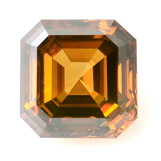 0.25 Carat Red Diamond Octagon Loose Gemstone