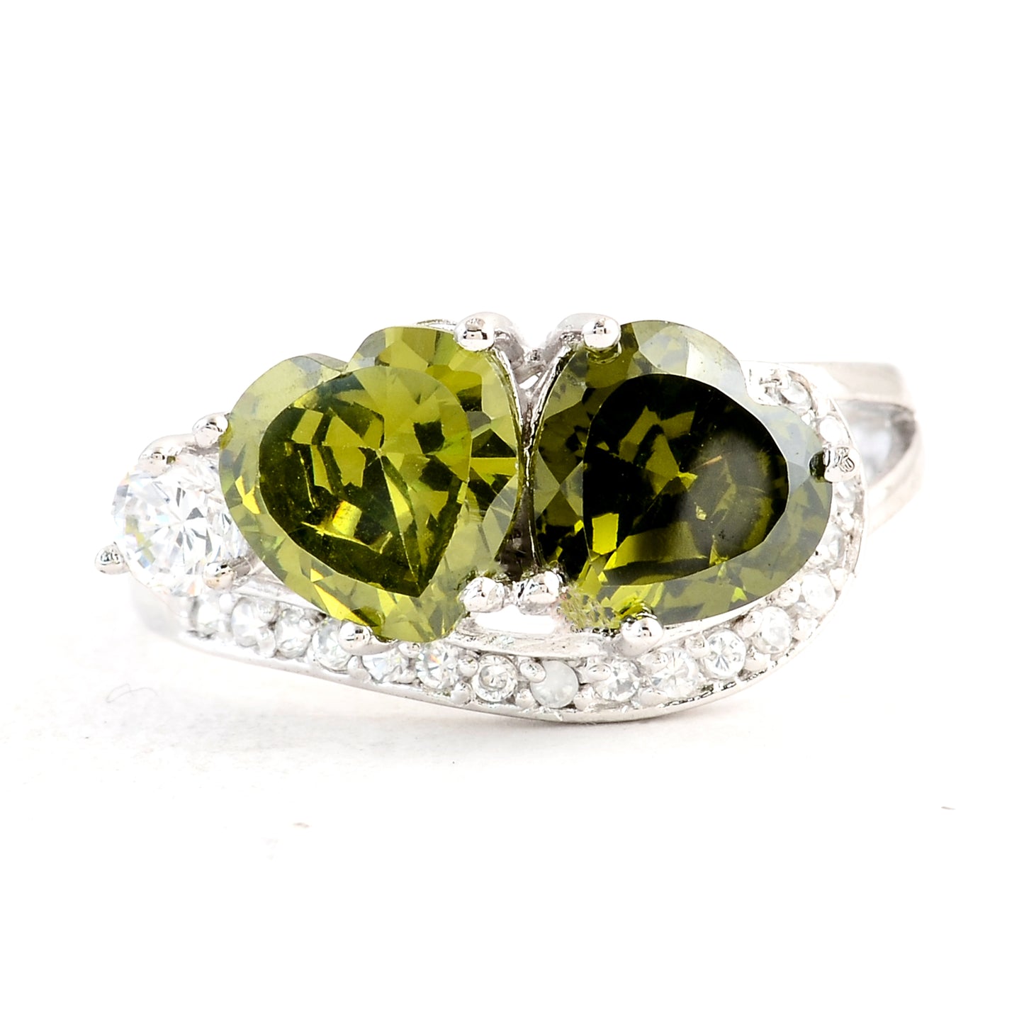 6.29 Ct Cubic Zirconia 925 Sterling Silver Ring