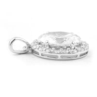 2.31 Carats Lab Grown Diamond 14K Gold Pendant
