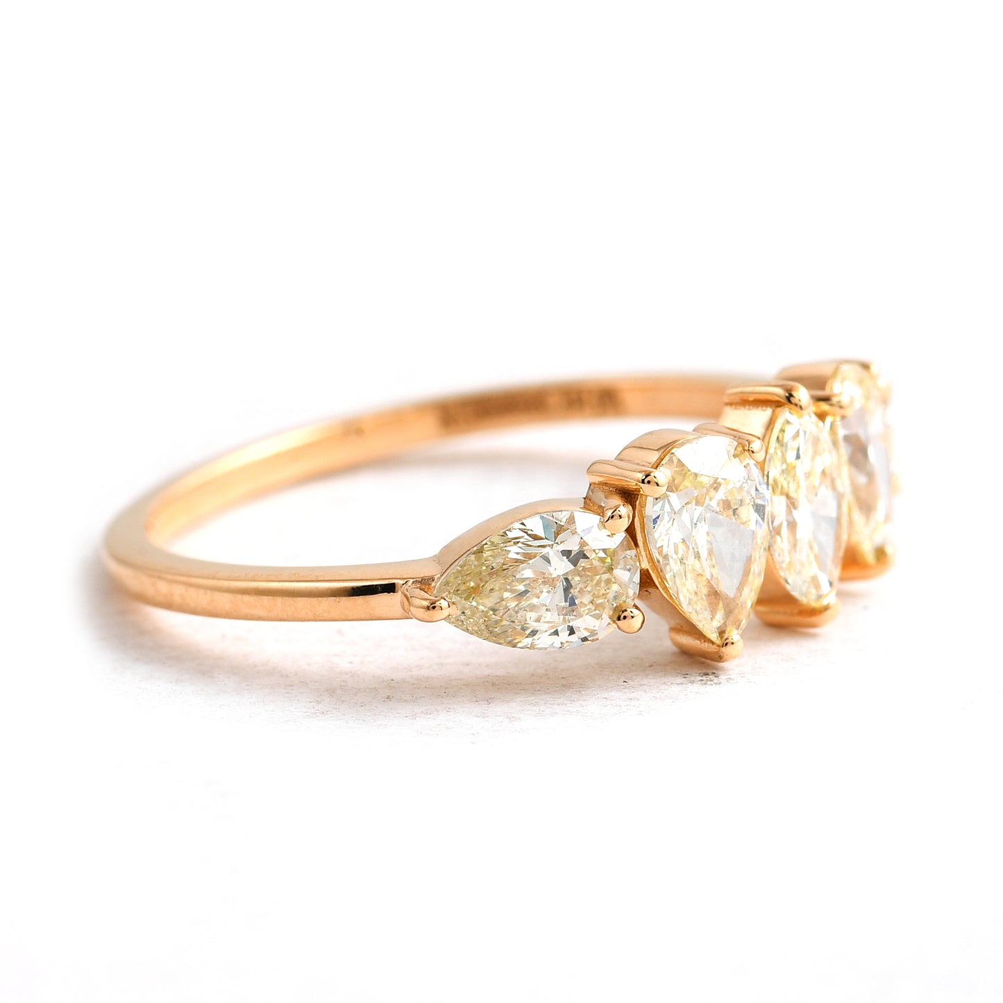 0.51 Ct Marquise Diamond 14K Gold Ring