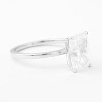 3.04 Carats Lab Grown Diamond 14K Gold Ring