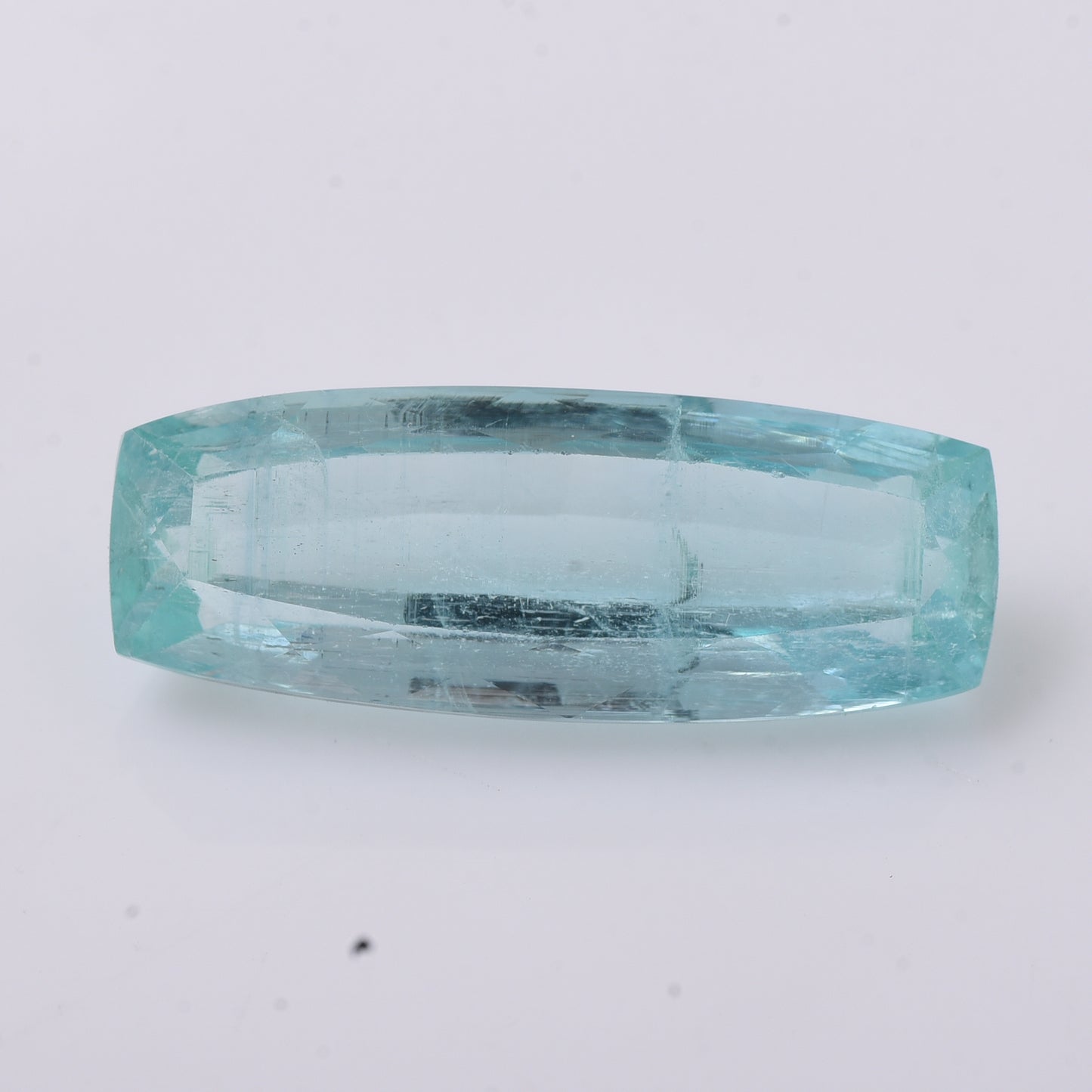 8.4 Natural Beryl Emerald Rectangular Cushion Mixed Cut Gemstone