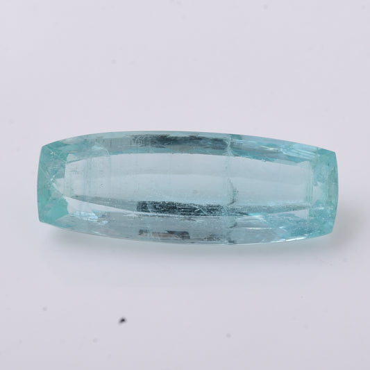 8.4 Natural Beryl Emerald Rectangular Cushion Mixed Cut Gemstone
