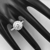 2.80 Carats Lab Grown Diamond 14K Gold Ring