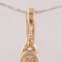 2.85 Ct Cushion Br.Opal 9K Gold Pendant