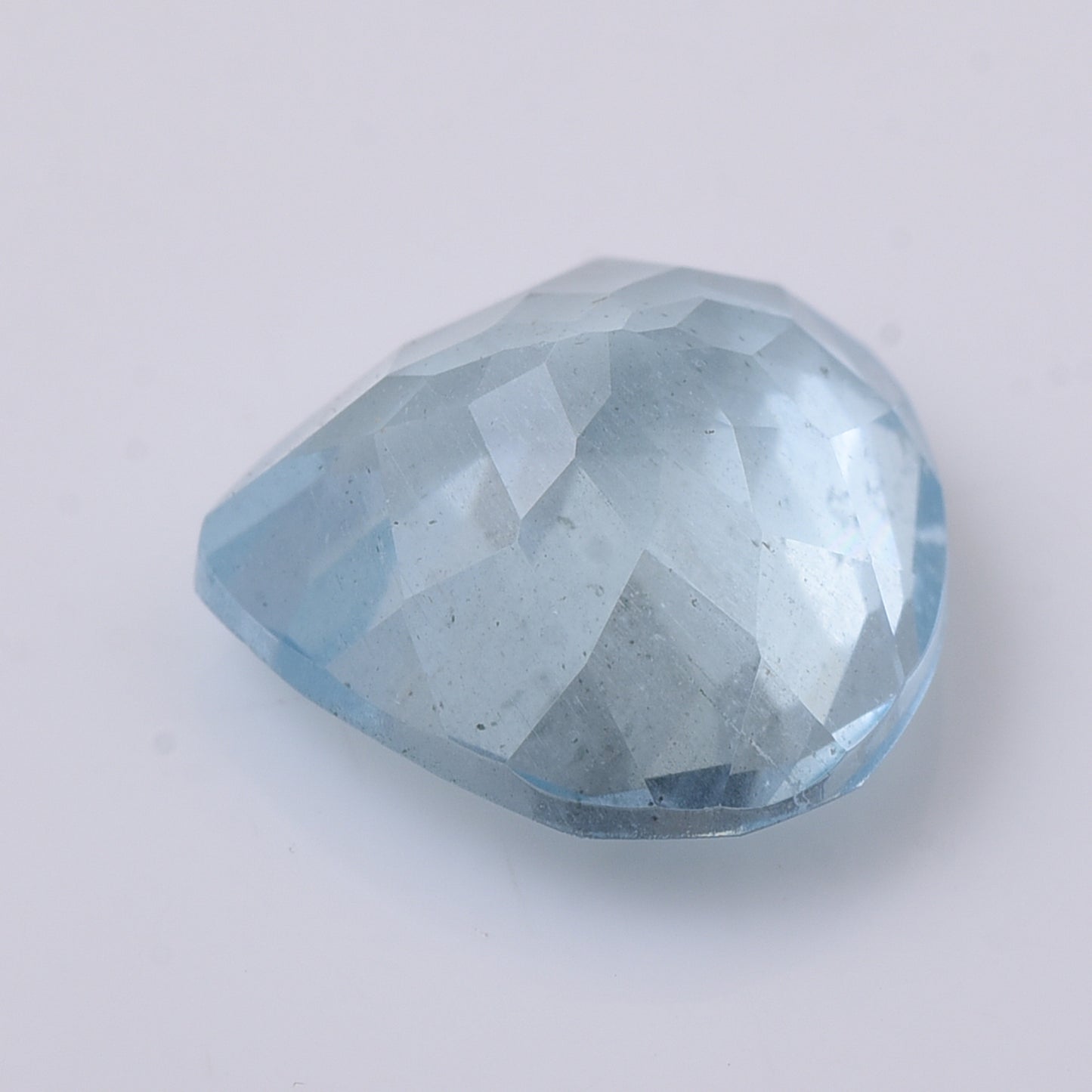 4.22 Natural Beryl Aquamarine Pear Mixed Cut Gemstone