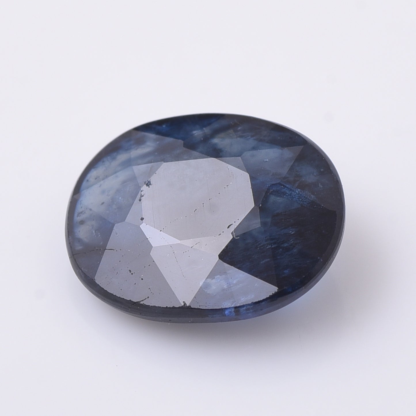 2.92 Natural Corundum Sapphire Oval Mixed Cut Gemstone