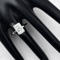 3.05 Carats Lab Grown Diamond 950 Platinum Ring