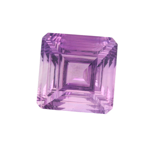 27.6 Amethyst Octagon Gemstone