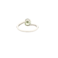 1.73 Carats Green Lab Grown Diamond 14K Gold Ring
