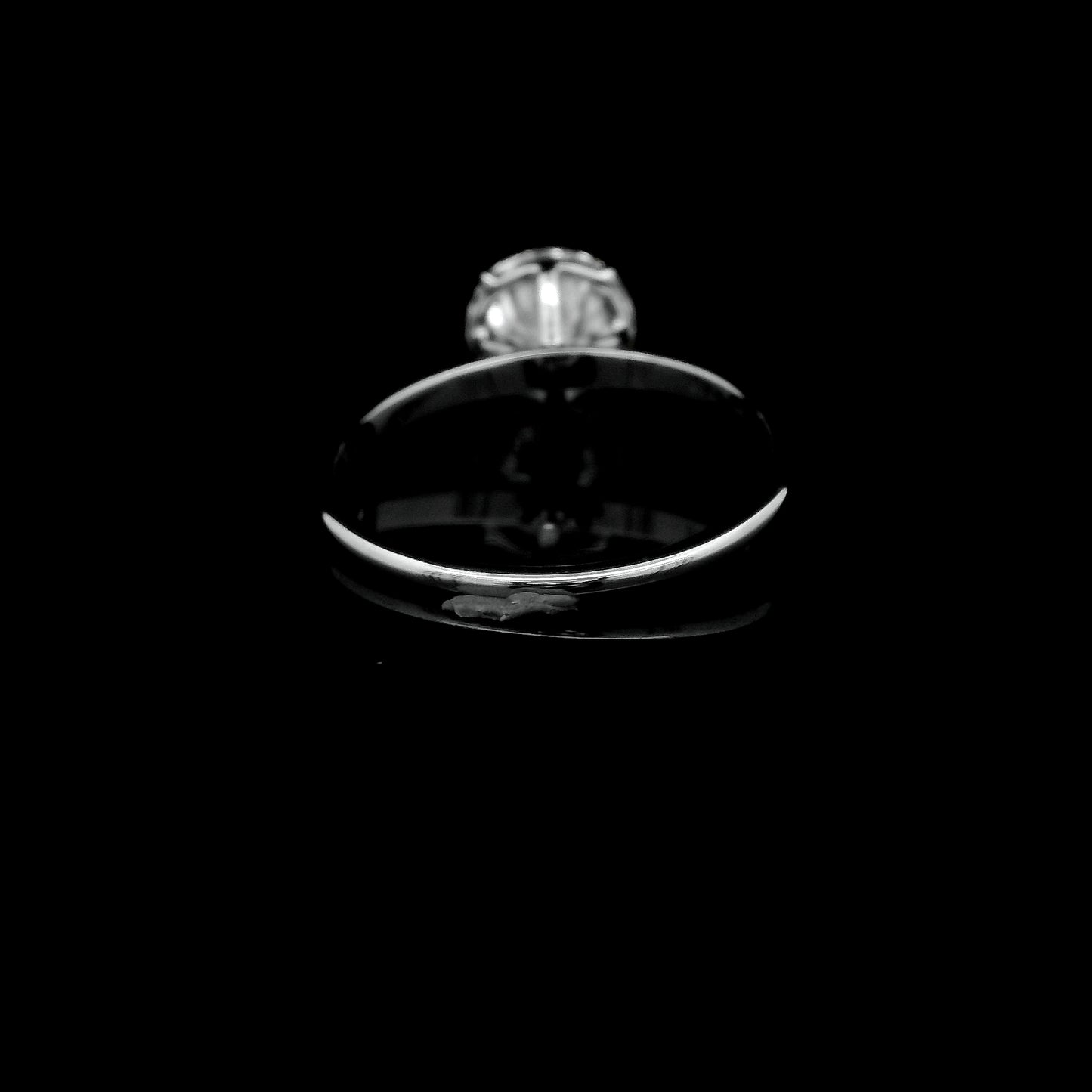 1.49 Ct Round Lab Grown Diamond 14K Gold Ring
