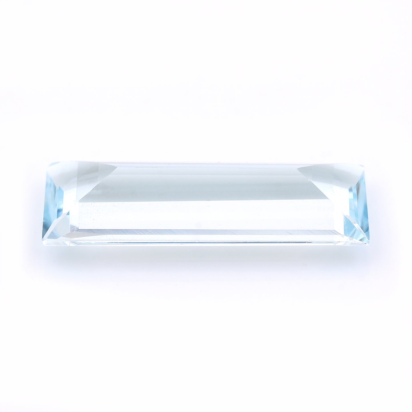 4.81 Natural Beryl Aquamarine Rectangular Step Cut Gemstone