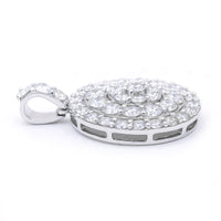 2.14 Carats Lab Grown Diamond 14K Gold Pendant