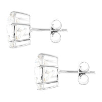 5.72 Carats Lab Grown Diamond 14K Gold Earrings
