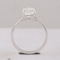 3.01 Carats Lab Grown Diamond 14K Gold Ring