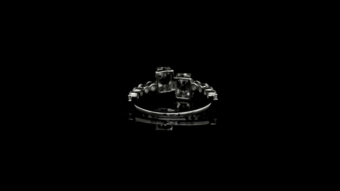 2.64 Carats Lab Grown Diamond 14K Gold Ring