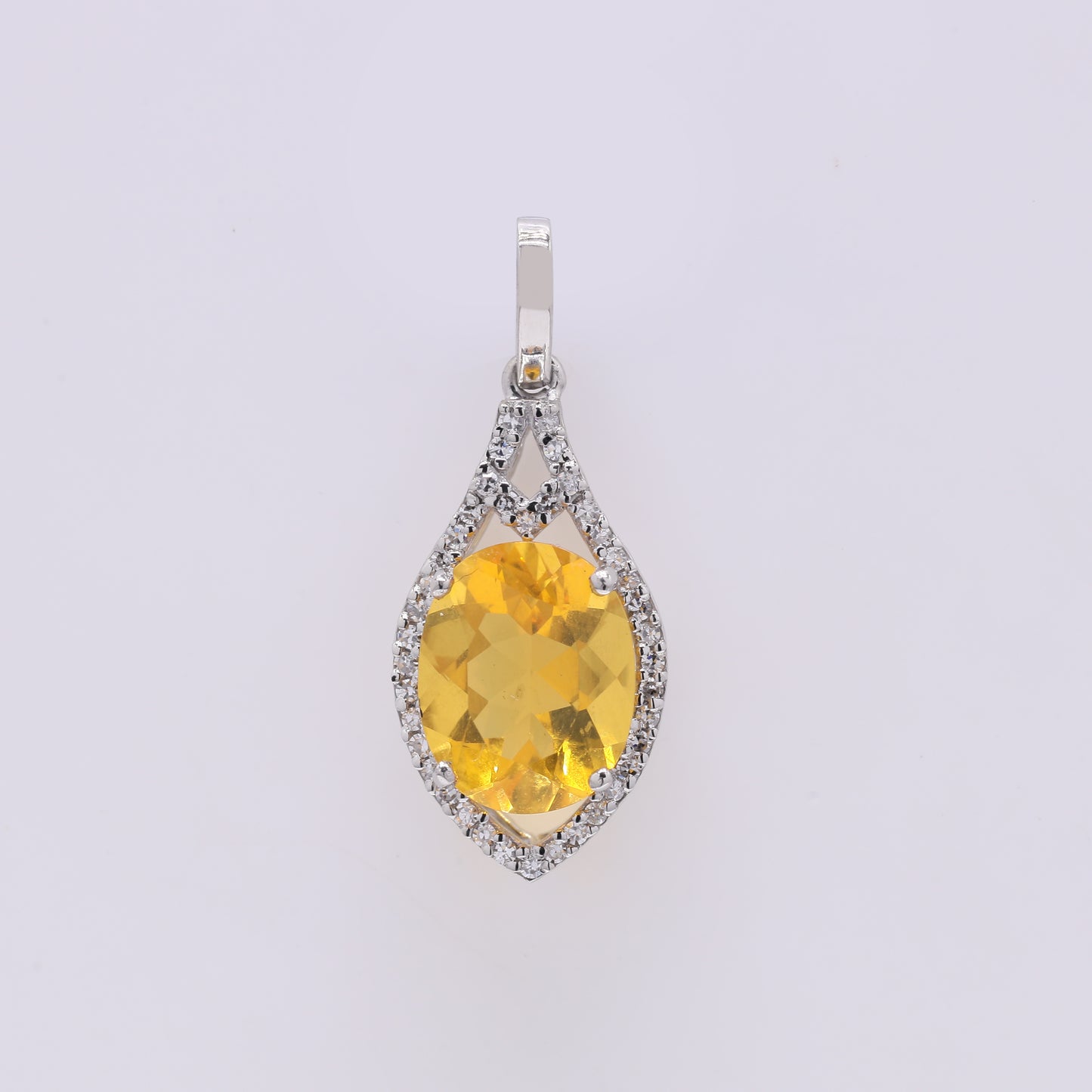 1.83 Ct Oval Mixed Cut Natural Fire Opal 950 Platinum Pendant