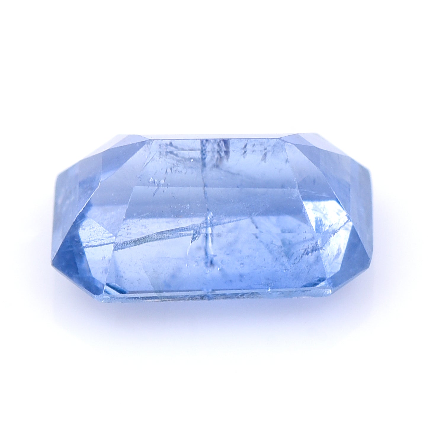 2.52 Natural Corundum Sapphire Emerald Cut Gemstone