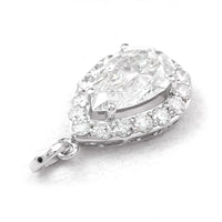 2.37 Carats Lab Grown Diamond 14K Gold Pendant